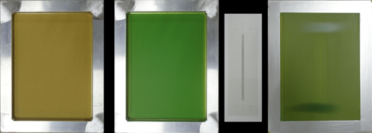 製版メッシュ部分を拡大